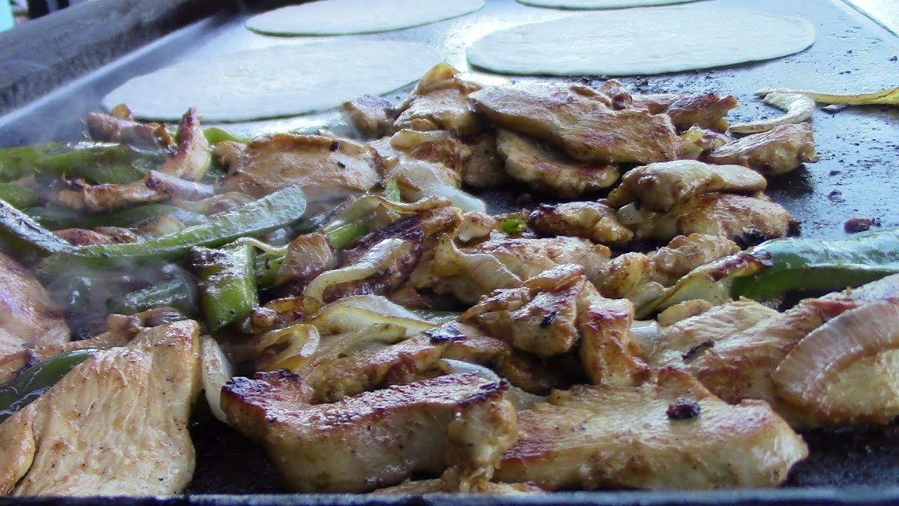 Chicken Fajitas / Blackstone Griddle YouTube