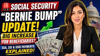 🚨 Bernie Bump UPDATE: $2,400 Social Security Increase Coming SSA, SSI & SSDI Explained!