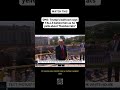 OMG: Trump’s ballroom sign FALLS behind him as he yells about “Dumbocrats”