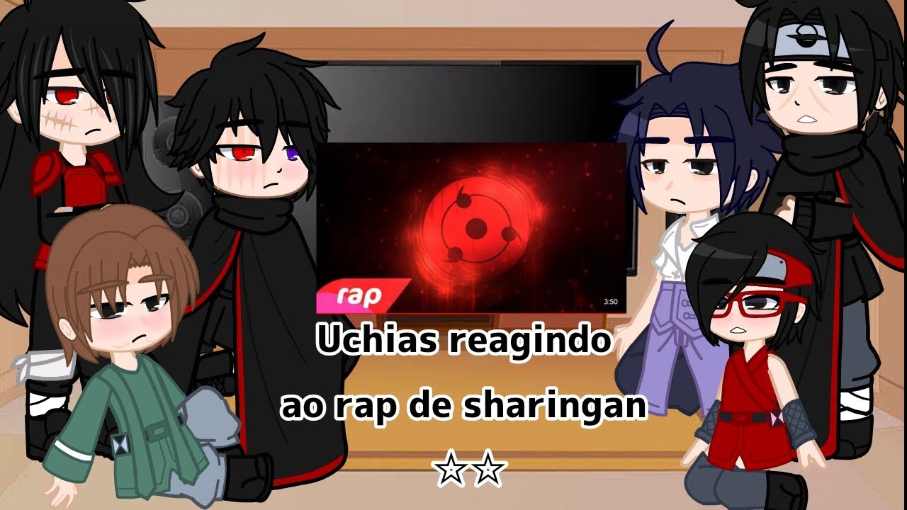 💣Uchihas reagindo ao rap sharingan|nerd hits|react💣 - YouTube