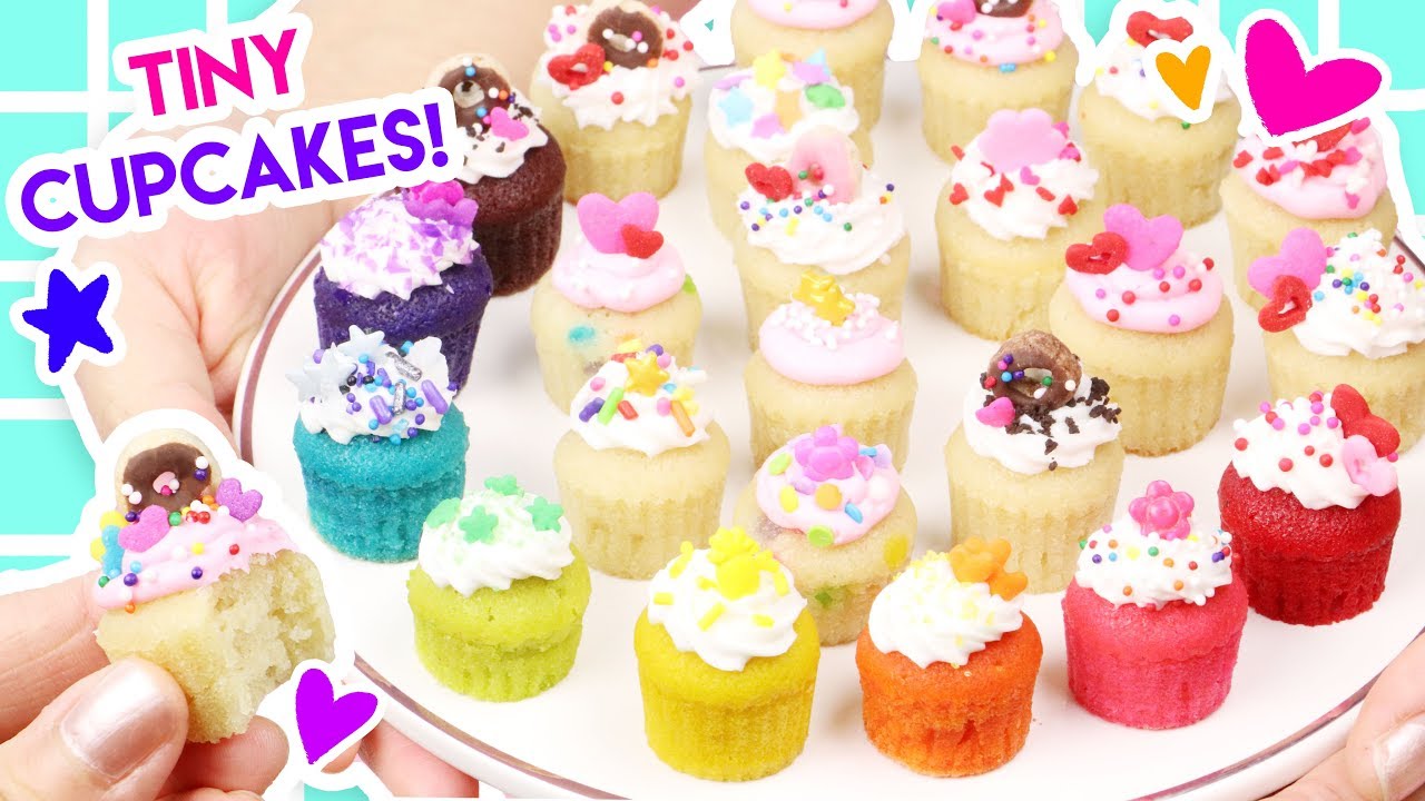 How to Make Mini Cupcakes from a Cake Mix - Cooking With Carlee