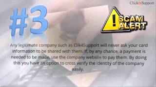 Click4Support.net Scam Alert : How to Avoid Tech Support Scams ?