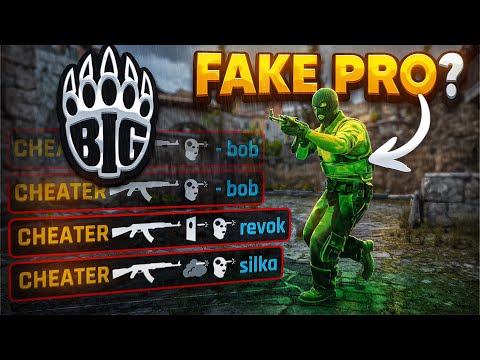 This Cheater Pretends To Be A PRO PLAYER...