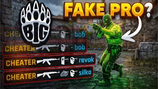 This Cheater Pretends To Be A PRO PLAYER...
