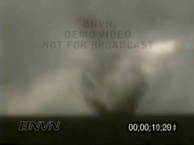 5/31/1996 Stephens County Kansas Dust Whirl Stock Video.