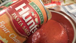 Hunts Four Cheese Pasta Sauce Youtube