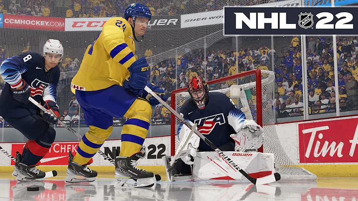 NHL 22 WORLD JUNIORS #3 *USA VS. SWEDEN?!*