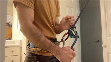 Lowering a Climber with a GriGri