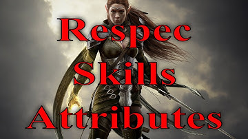 ESO How To Respec Skills Attributes Champion Points! PS4 /5 Xbox Or PC