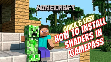 How to Install Shaders in Minecraft Gamepass Edition