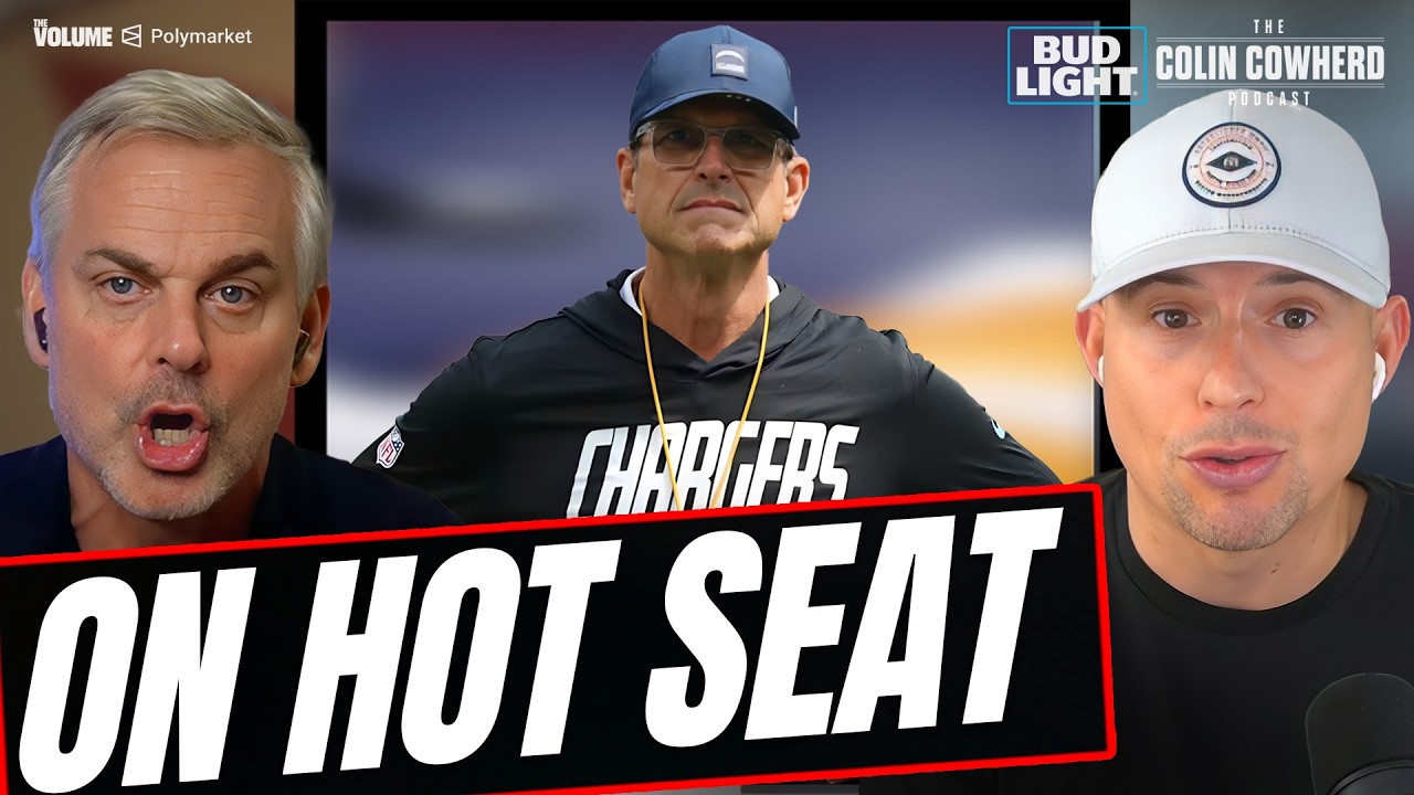 Why Jim Harbaugh IS on hot seat + Chargers, Patriots, Bills, Seahawks | Colin Cowherd NFL