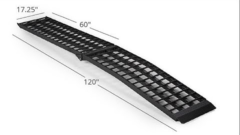 Best motorcycle ramp ever? Titan heavy duty aluminum folding ramp long term review