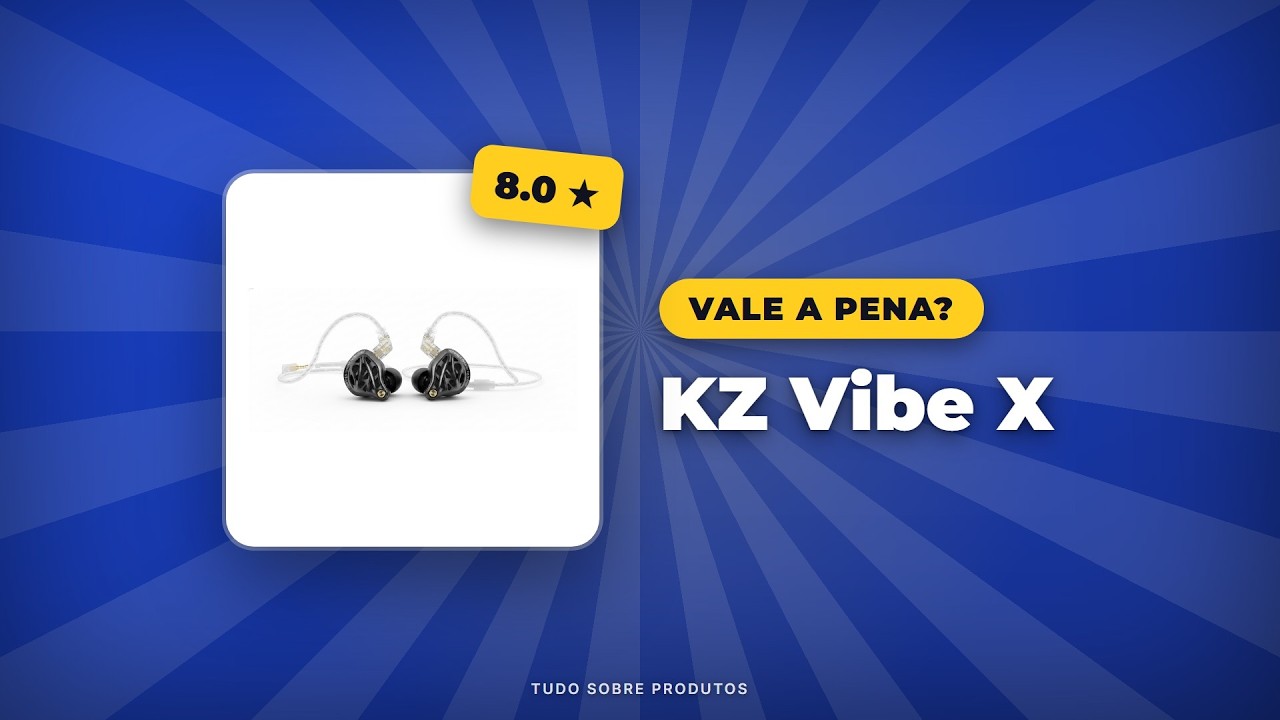 Capa: KZ Vibe X: Análise Completa 2026! Tudo que você precisa saber