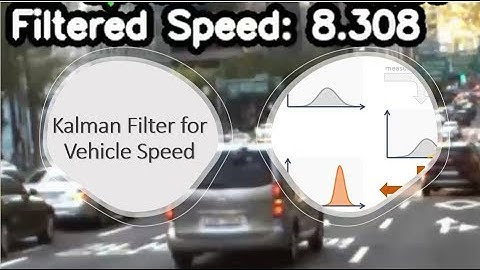 Kalman Filter for Vehicle Speed