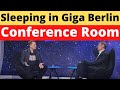 Elon Musk Sleeps at Giga Berlin Conference Room To Get a Good Feel