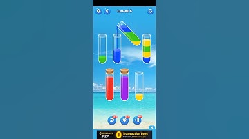 water sort puzzle level 6 completed