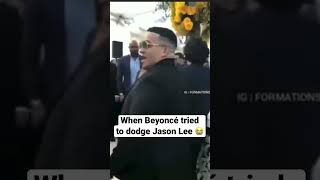 Beyoncé dodging Jason Lee is the funniest thing you’ll see today 🤣 #shorts #beyonce