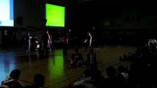 Bayside Teachers Flash mob Holiday Extravaganza! Party Rock Anthem