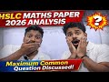 HSLC MATHS PAPER 2026 ANALYSIS | Maximum common question discussed | #hslc #mathematics #common