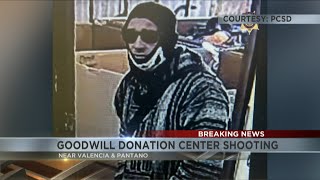 PCSD asks public to help locate stolen vehicle and person of interest in Goodwill Donation Center