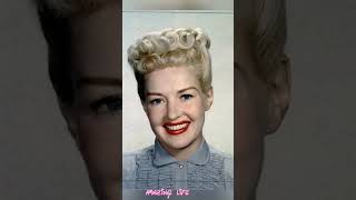 Betty Grable's SHOCKING Life Story Revealed Through Rare Photos#shortsfeed #shorts #hollywood