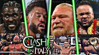 WWE Clash in Italy 30 May 2026 Full Show Highlights ! WWE Clash in Italy 2026 Highlights