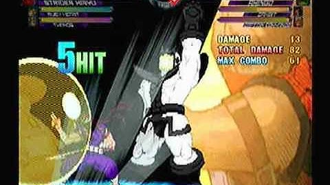 MvC2: Strider 100% Combo (1 Meter)