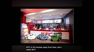 Sir Miles Axlerod throws a tantrum at KFC/grounded
