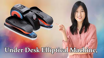 Under Desk Elliptical Machine, Electric Ellipse Leg Exerciser as Seen on Tv for Seniors