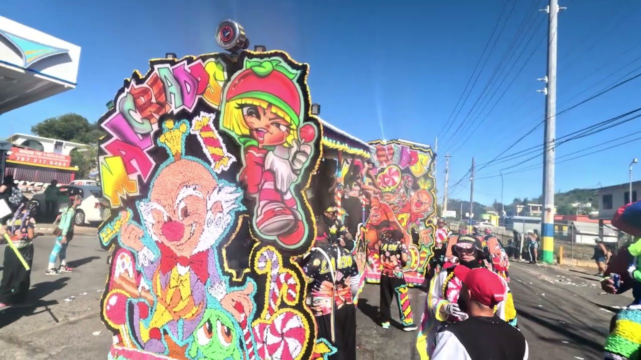 Mascaras de Hatillo 2025 Malcriados 