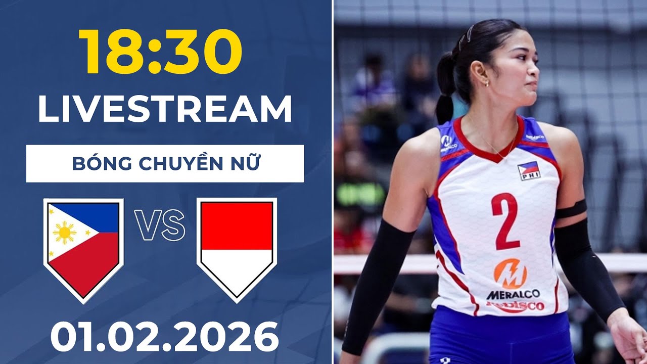 🔴 LIVE: Indonesia vs Philippines | Women's Volleyball | Siêu Đại Chiến Nghẹt Thở