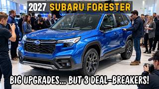 Subaru s Newest Forester Has a Serious Problem 2027 Forester Family Offroad City
