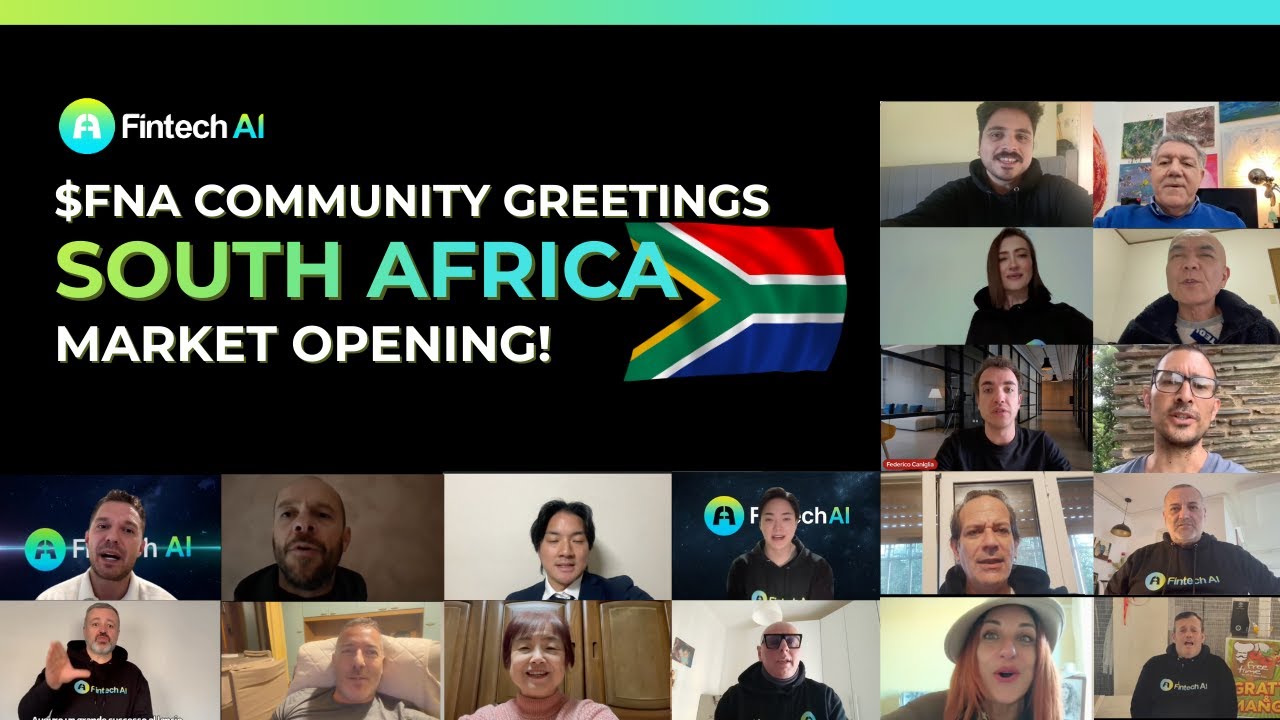 FNA Community Greetings | South Africa Market Opening | Global Community 🇿🇦