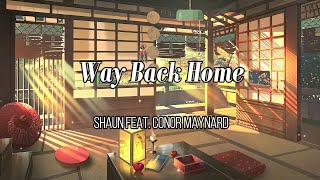 SHAUN Feat. Conor Maynard - Way Back Home (Romanized & English Lyrics)