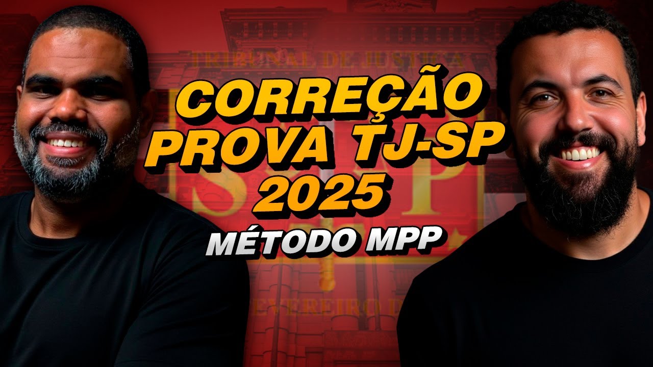 Correção Prova TJ-SP 2025 | Prova de Matemática | Banca Vunesp
