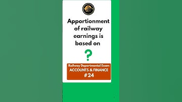 Accounts -24 Appendix 2 Accounts, Appendix 3, LDCE, CBT exam, Railway Departmental exam #shorts