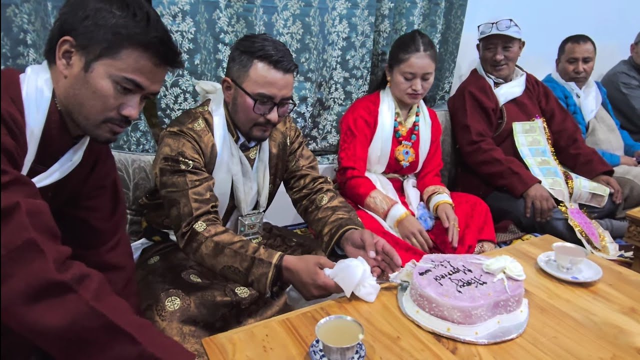 & WEDDING CEREMONY & (Tsering Dorjay & Neema Dolma)  
