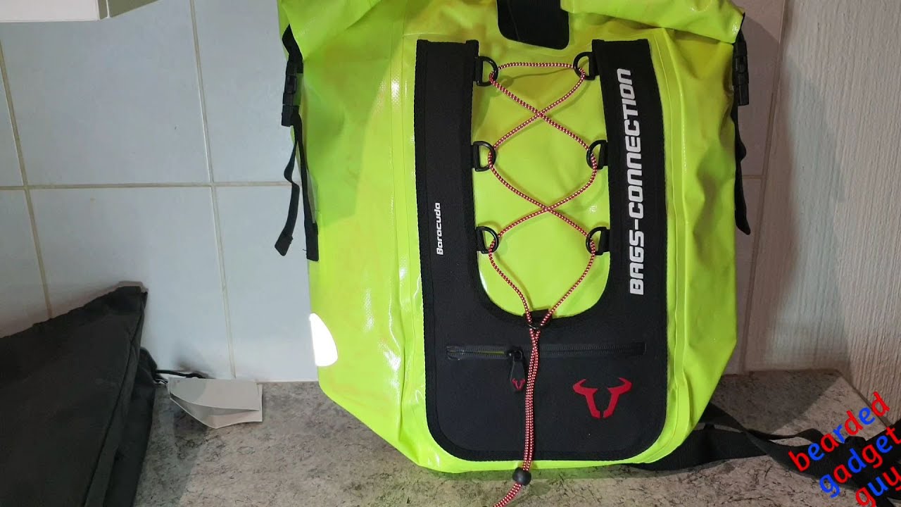 SW-Motech Baracuda Motorcycle Backpack 30L Neon Yellow 