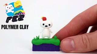 Making Gomez From FEZ - Polymer Clay Tutorial