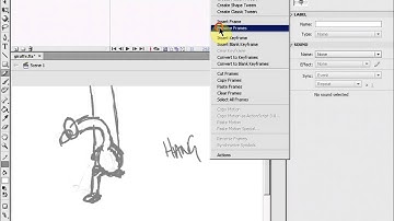 Difference in flash frames blank keyframes tutorial