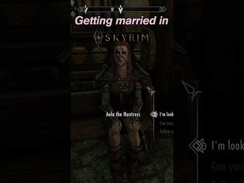 Skyrim Wedding is FIRE!