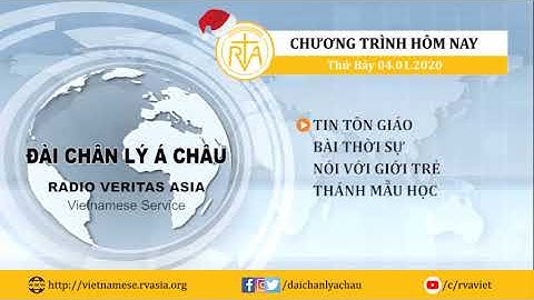 CHƯƠNG TRÌNH PHÁT THANH, THỨ BẢY 04/01/2020