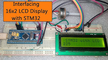 STM32 & 16x2 LCD Interfacing Tutorial