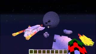 Minecraft custom map | Super Smash Mobs | Intergalactic Adventure