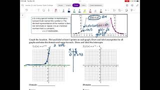 5.1 Exponential Functions - Part 2 of 3 (MAC1105 Online)