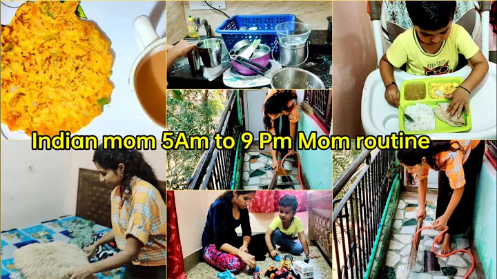 Indian Mom 5AM To 9PM PRODUCTIVE/REAL busy Morning to Night ROUTINE~Indian Mom daily routine VLOGS