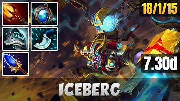 Iceberg | Tinker | Dota 2 Pro Gameplay - Patche 7.30d