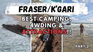 FRASER ISLAND (K'GARI) | Ngkala Rocks, Sandy Cape, Champagne Pools | 4WDING, CAMPING, ADVENTURE!!