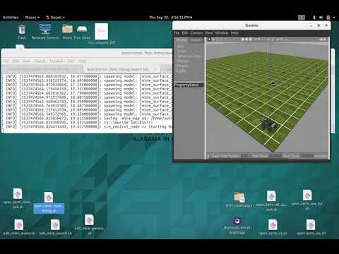 Mine-Sweeper Simulation