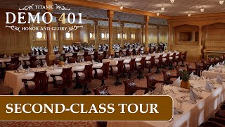 RMS Titanic Virtual Tour Of Second Class | 2023 Titanic 401 Demo 2.0 RTX